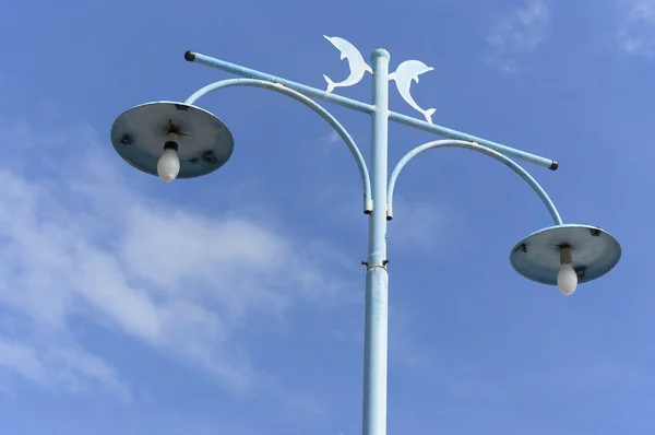 Dekoratív utcai lámpaoszlop — Stock Fotó