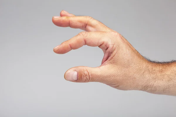 手の記号を測定 — ストック写真