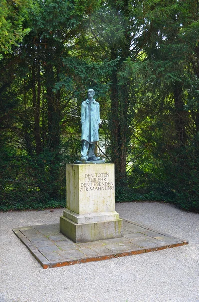 Dachau - pomnik wszystkich zmarłych — Zdjęcie stockowe