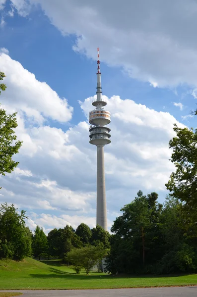 Olympiaparku. 7-olympiaturm — Stock fotografie