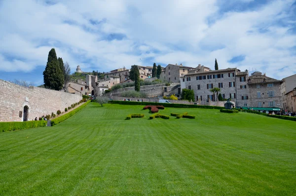 Assisi-view from the basilica Stock Image