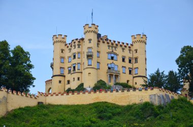 Castle hohenschwangau, Almanya 2