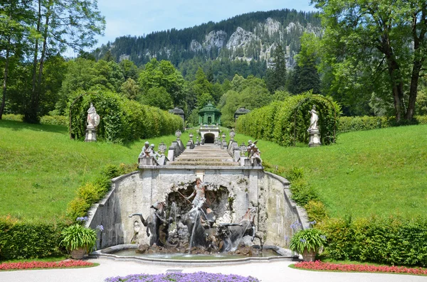 Fontaine Neptune, Linderhof Allemagne 1 — Photo