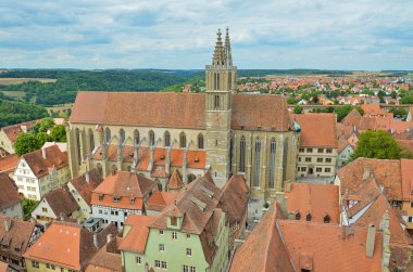 Rothenburg ob der tauber, st. james kilise