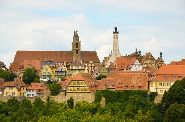 Rothenburg ob der Tauber, panoramica 5 — Foto Stock