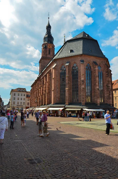 Heidelberg, a principal catedral 1 — Fotografia de Stock