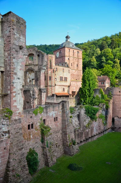 Heidelberg, hrad trosky 1 — Stock fotografie