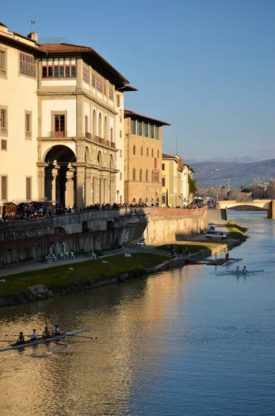 Lungarno in Florence 2 — Stockfoto