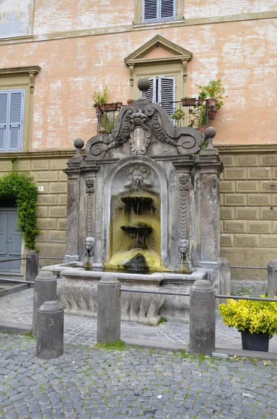 Fontein, tuscania — Stockfoto