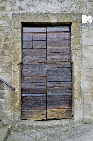 Gammal dörr, bomarzo 2 — Stockfoto