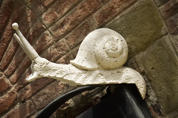 Symbol of the district of the Snail, Siena 2 — Stock Photo, Image