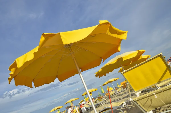 Stranden i cervia 14 — Stockfoto