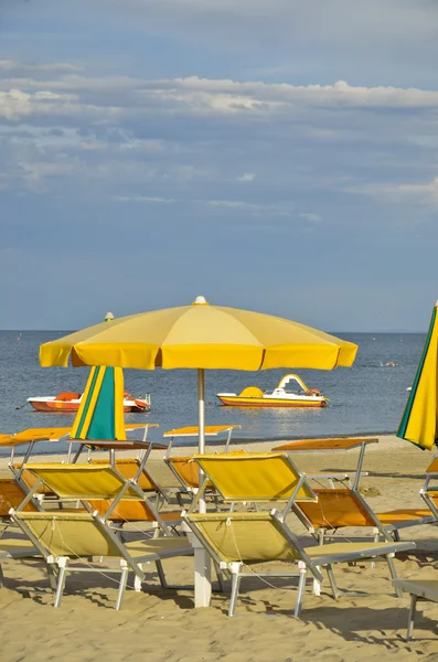 Praia em Cervia 12 — Fotografia de Stock