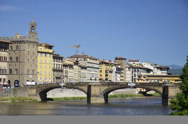 Brug van santa trinita, florence — Stockfoto