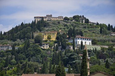 View of Fiesole clipart