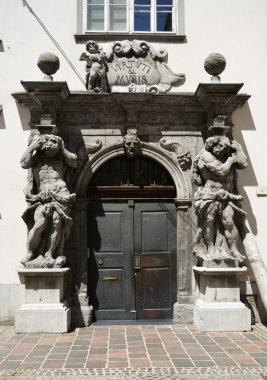 -Çerçeveli kapı Barok, Ljubljana