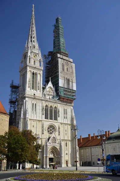 Catedral de Santo Estêvão, Zagreb 3 — Fotografia de Stock