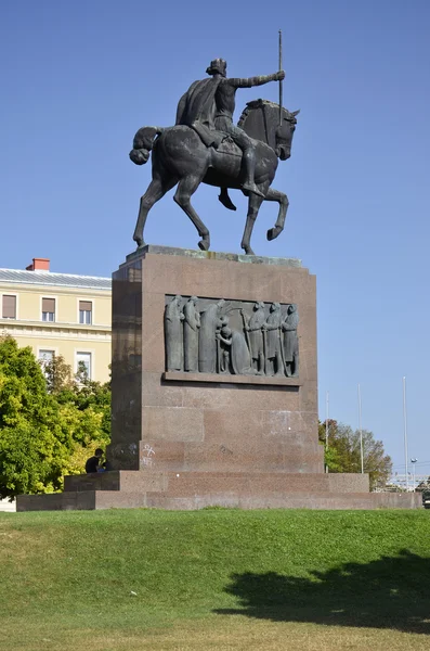 Kralj Tomislav, Záhřeb — Stock fotografie