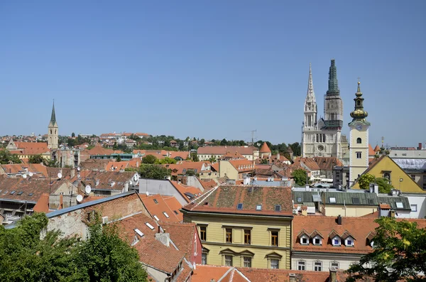 Panoramic view, Zagreb 2 — Stock Photo, Image