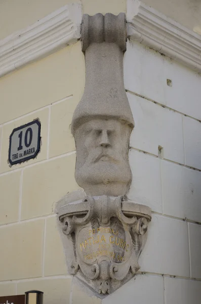 Estátua Matija Gubec, Zagreb — Fotografia de Stock