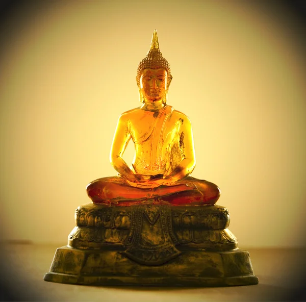 Buddha staty av harts — Stockfoto