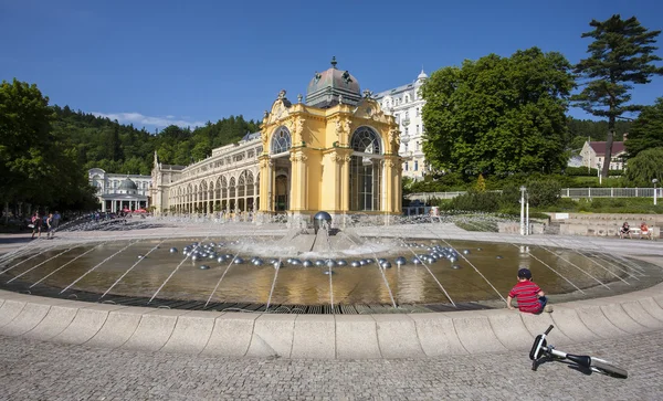 Маріанські лазні спа-центру — стокове фото