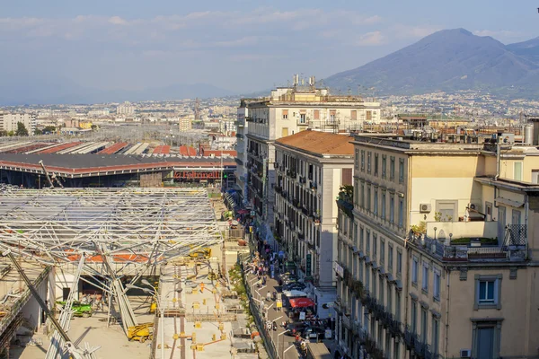 Piaza Garibaldi, Naples, Italy — Stock Photo, Image