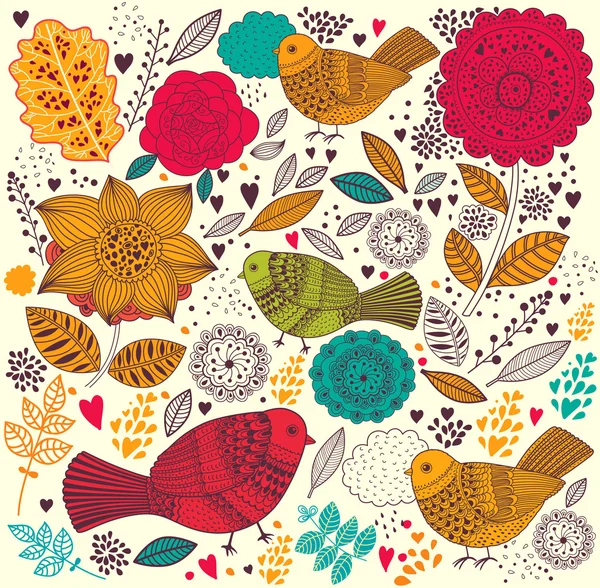 Floral background — Stock Vector