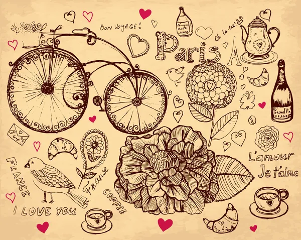 vektör el çizimi resimleme