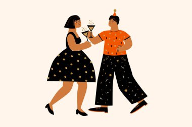 Yeni yıl klasik illüstrasyonu. 2022 Yeni Yıl Tasarımı