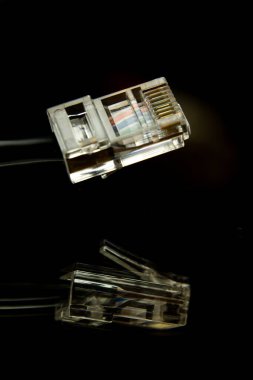 Bir ethernet kablosunun ikiz yansıması