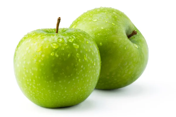 Grüne Äpfel Stockbild