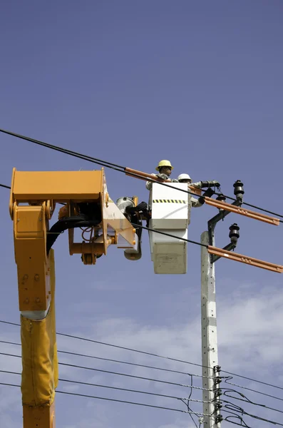 Elektrik teknisyeni. — Stok fotoğraf