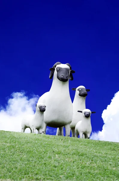 羊の家族. — ストック写真