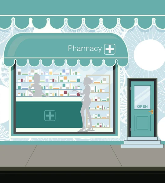 Farmacia — Vector de stock