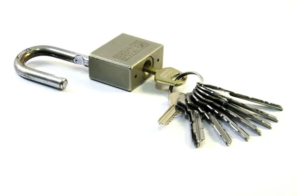Lock and key. — Stock Photo, Image