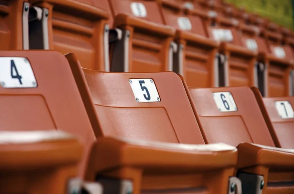 Seat grandstand. — Stock Photo, Image