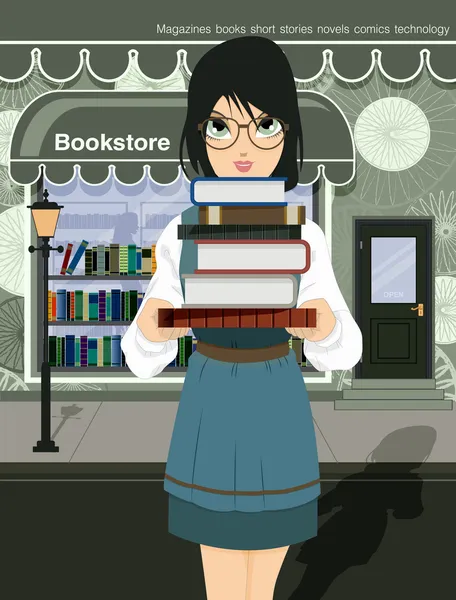 Women readers — Stock Vector