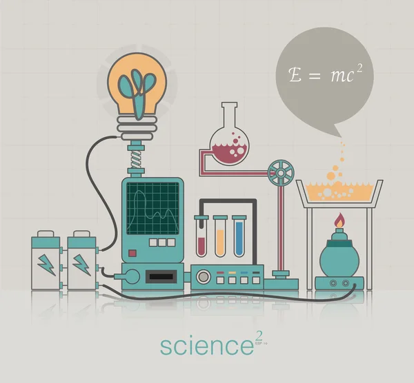 Wissenschaft — Stockvektor