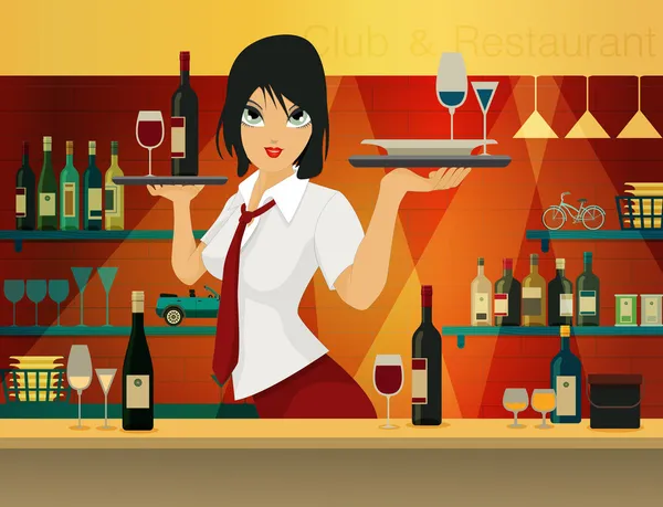 what do female bartenders wear