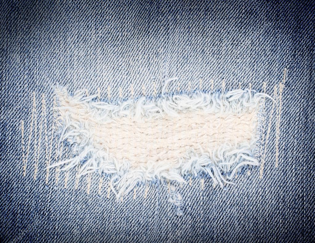 blue jeans fabric texture