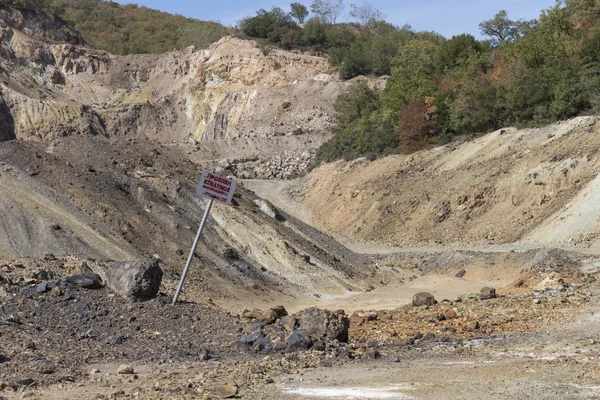 Old mines area — Stock Photo, Image