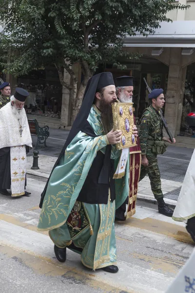 Greek orthodox Saint Nicholas celebration — Stock Photo, Image