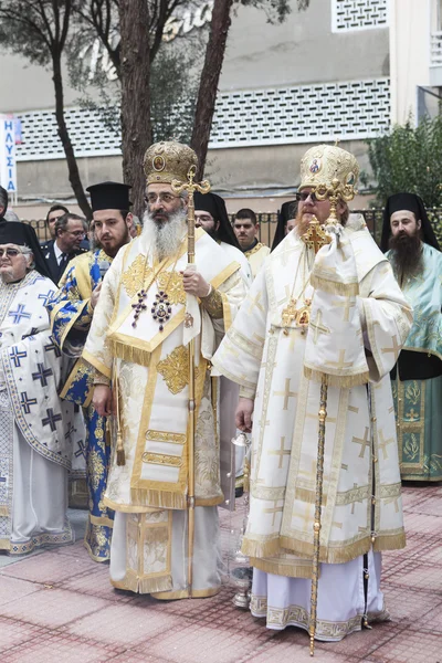 Greek orthodox Saint Nicholas celebration — Stock Photo, Image