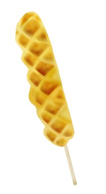 taze pişmiş mısır köpek ya da sosis waffle Stick.