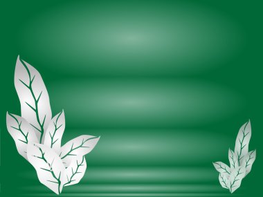 resimde yaprak yeşil arka plan şablonu