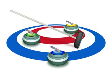 buz levha curling taşı koleksiyonu