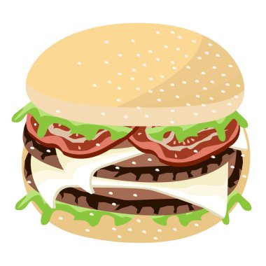 beyaz zemin üzerinde sulu peynirli burger