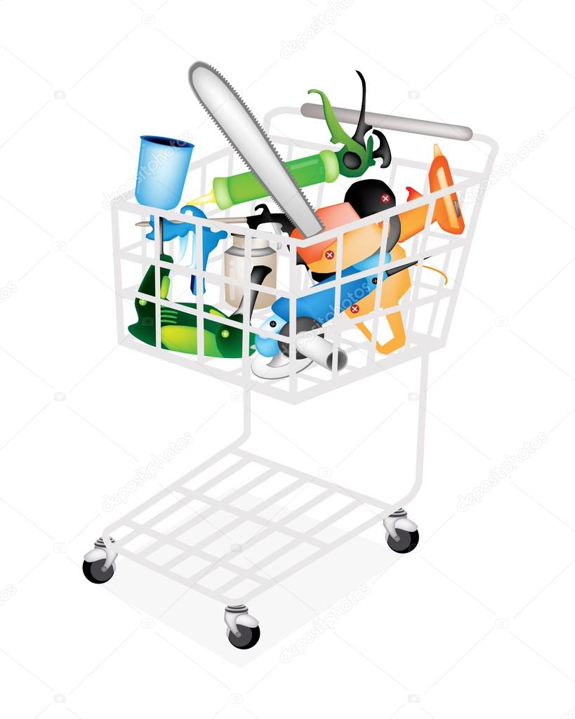 Craft Tools for Working Wood and Stuff in Shopping Cart