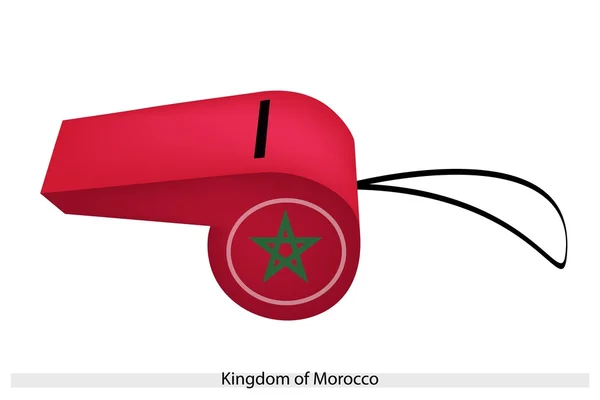 A Whistle of The Kingdom of Morocco — Stock Vector